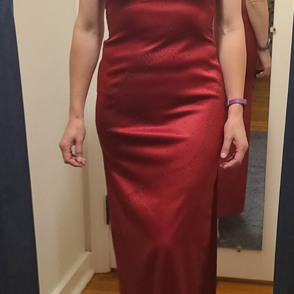 Red Dress - Rampage Semi-Formal - Picture 7 of 14